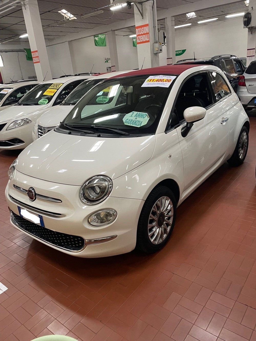 Fiat 500C Cabrio usata a Lucca