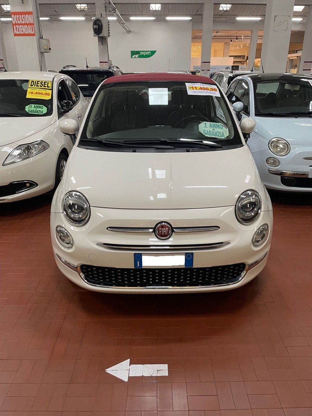 Fiat 500C Cabrio usata a Lucca (2)