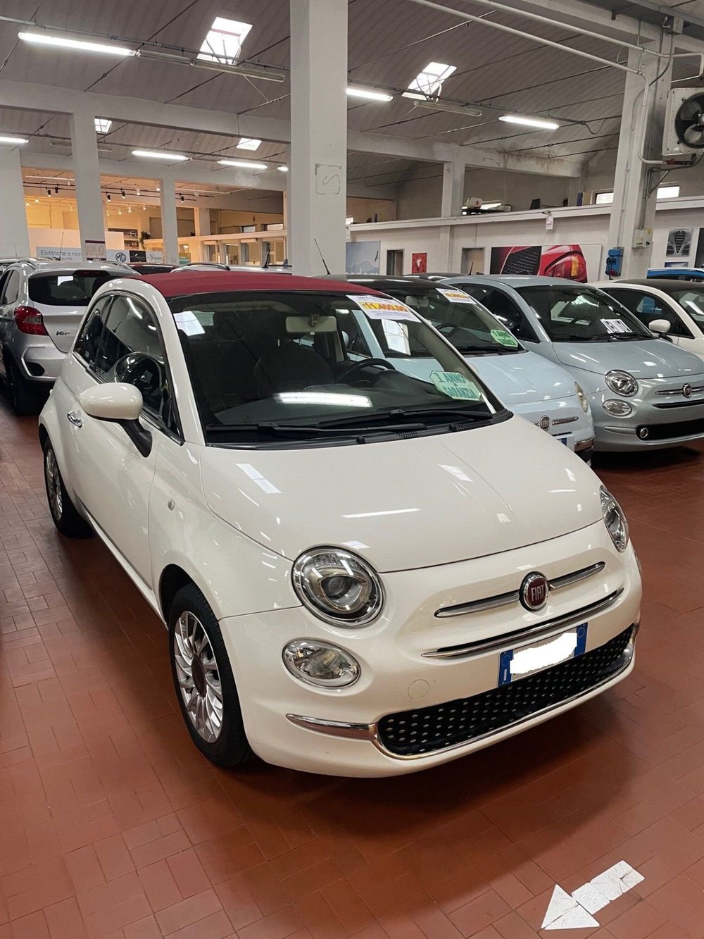 Fiat 500C Cabrio usata a Lucca (3)