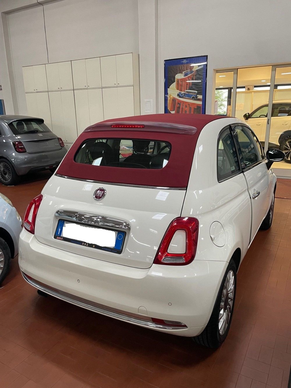 Fiat 500C Cabrio usata a Lucca (6)