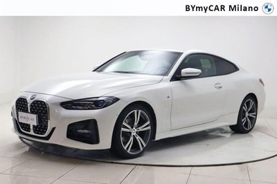 BMW Serie 4 Coup&eacute; 420d Coupe mhev 48V xdrive MSport auto del 2021 usata a San Donato Milanese