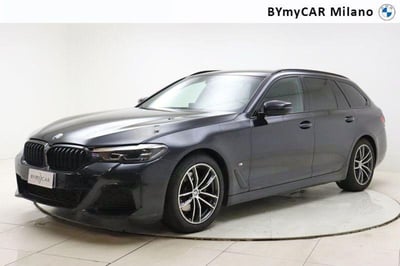 BMW Serie 5 Touring 520d  Msport  del 2021 usata a Milano