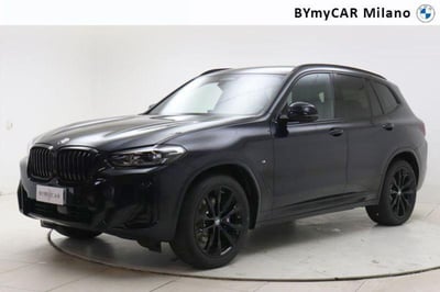 BMW X3 xdrive20d mhev 48V Msport auto del 2024 usata a Milano