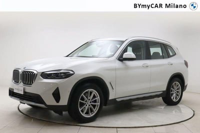 BMW X3 xdrive20d mhev 48V auto del 2022 usata a Milano