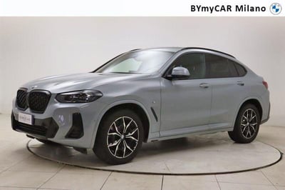 BMW X4 xdrive20d mhev 48V Msport auto del 2022 usata a Milano