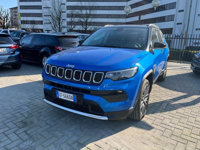 Jeep Compass 1.3 Turbo T4 2WD Limited  del 2021 usata a Milano