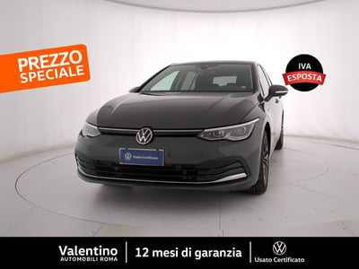 Volkswagen Golf 2.0 TDI 150 CV DSG SCR Style  del 2021 usata a Roma