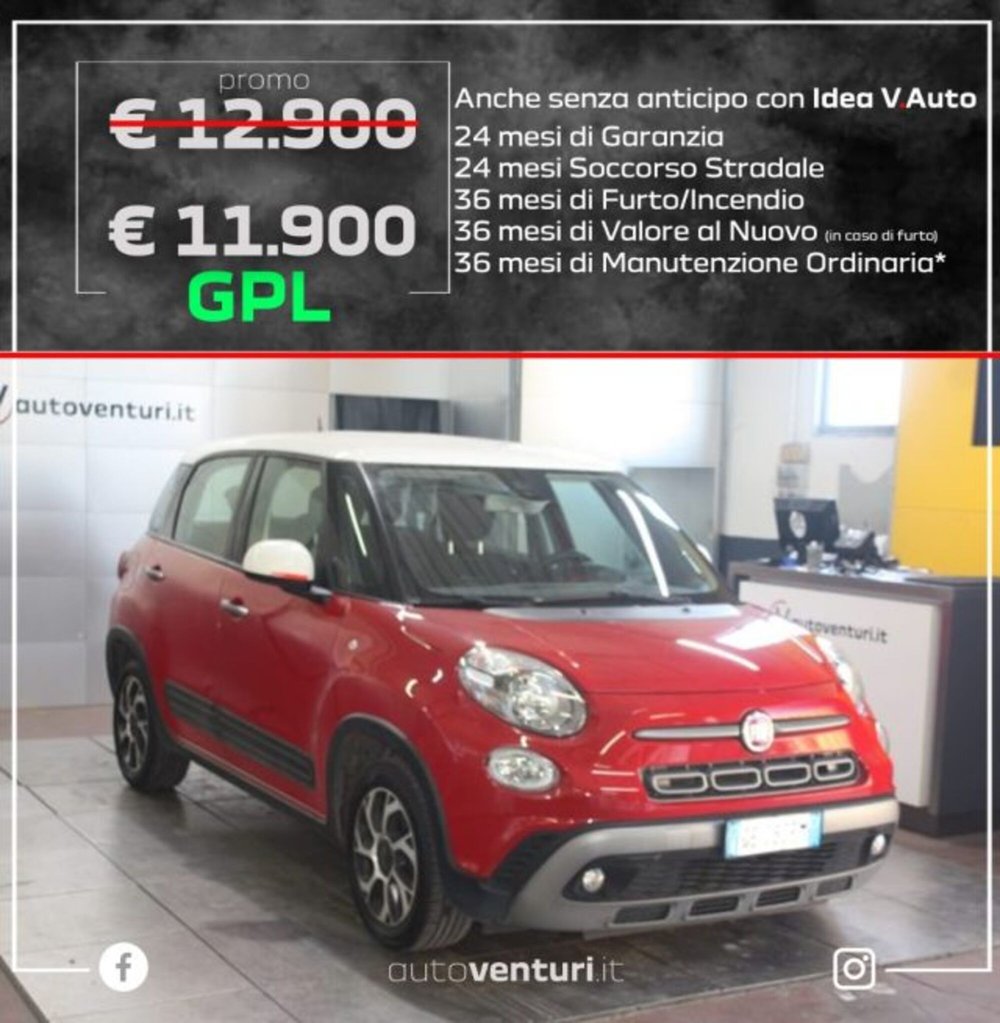 Fiat 500L usata a Viterbo