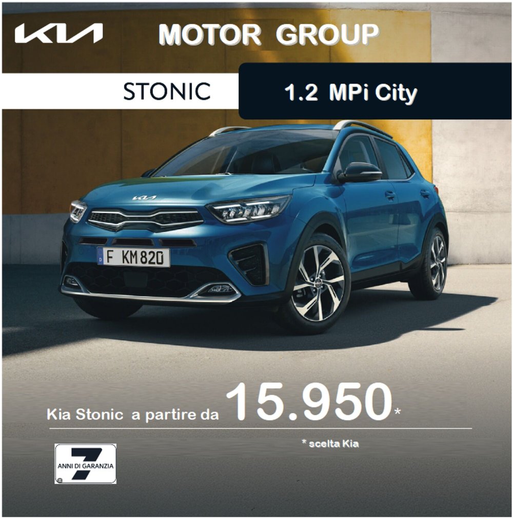 Kia Stonic nuova a Napoli