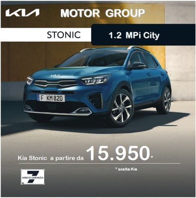 Kia Stonic 1.2 mpi City 79cv nuova a Casamarciano