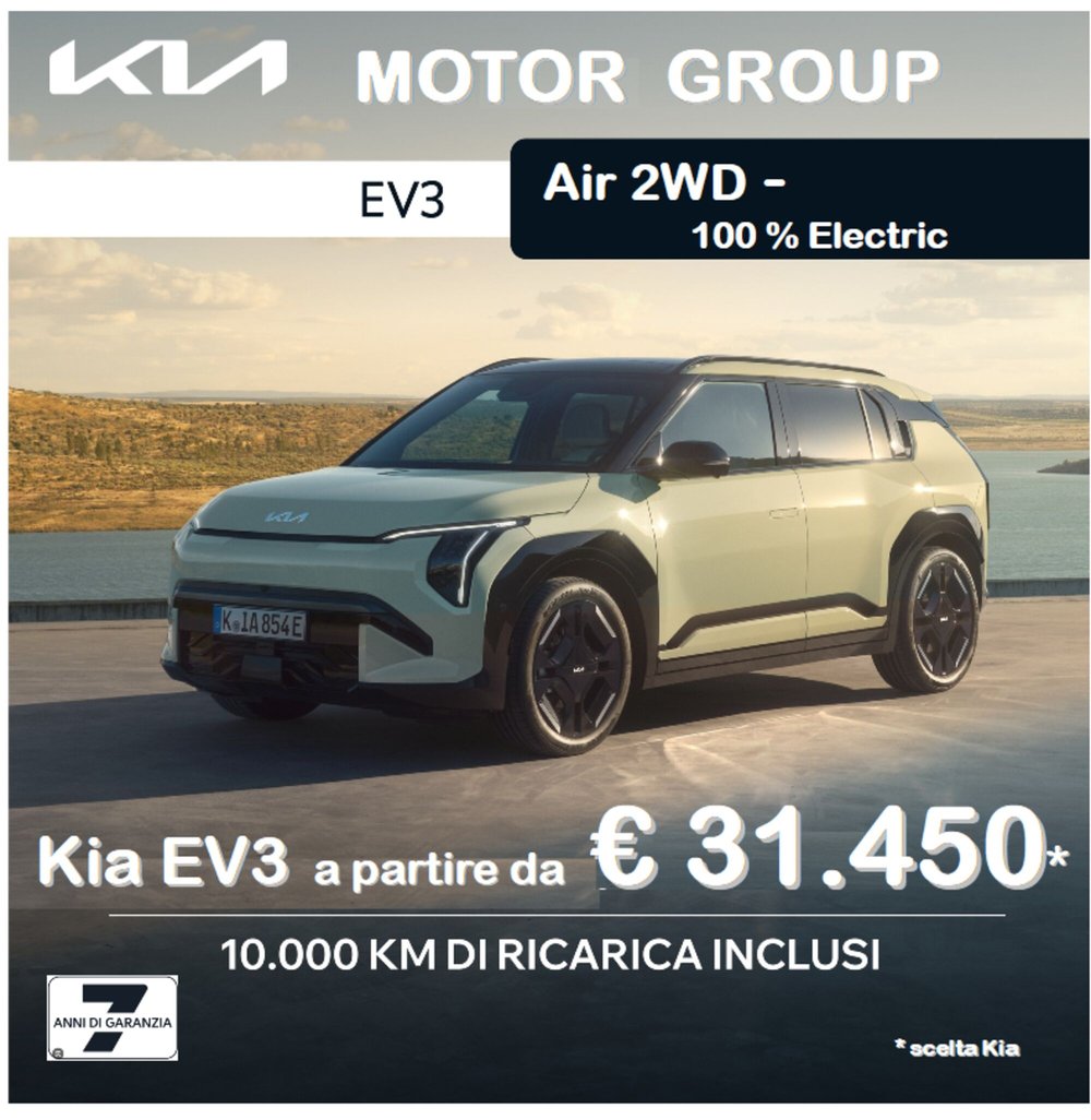 Kia EV3 nuova a Napoli