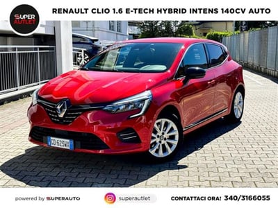 Renault Clio 1.6 E Tech full hybrid 145cv Techno qstomize van del 2021 usata a Vigevano