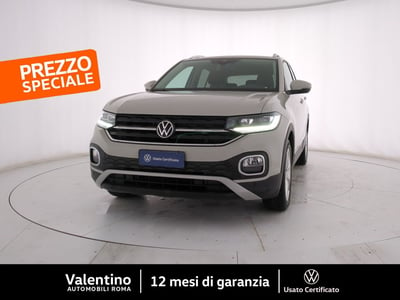 Volkswagen T-Cross 1.0 TSI 110 CV DSG Advanced del 2022 usata a Roma