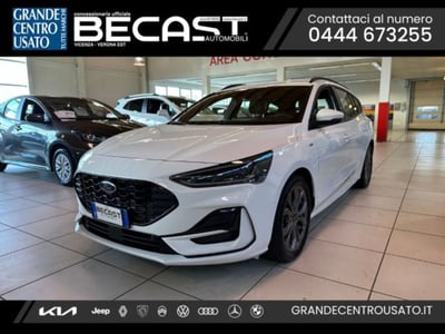 Ford Focus Station Wagon 1.0 EcoBoost Hybrid 125 CV SW ST-Line  del 2023 usata a Brendola