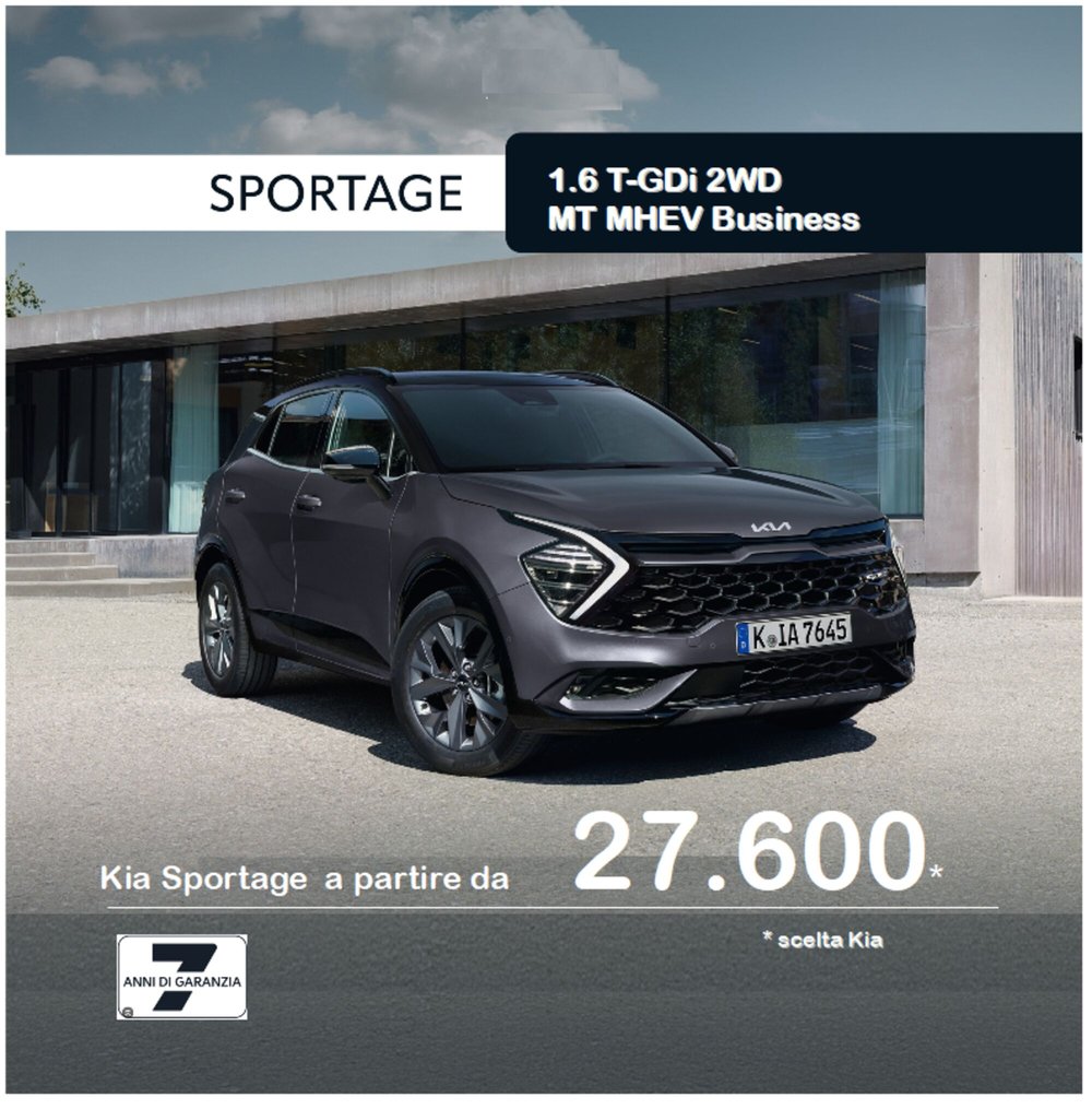 Kia Sportage nuova a Napoli