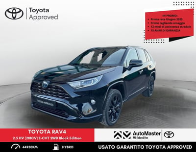 Toyota Rav4 HV (218CV) E-CVT 2WD Black Edition del 2021 usata a Rovigo