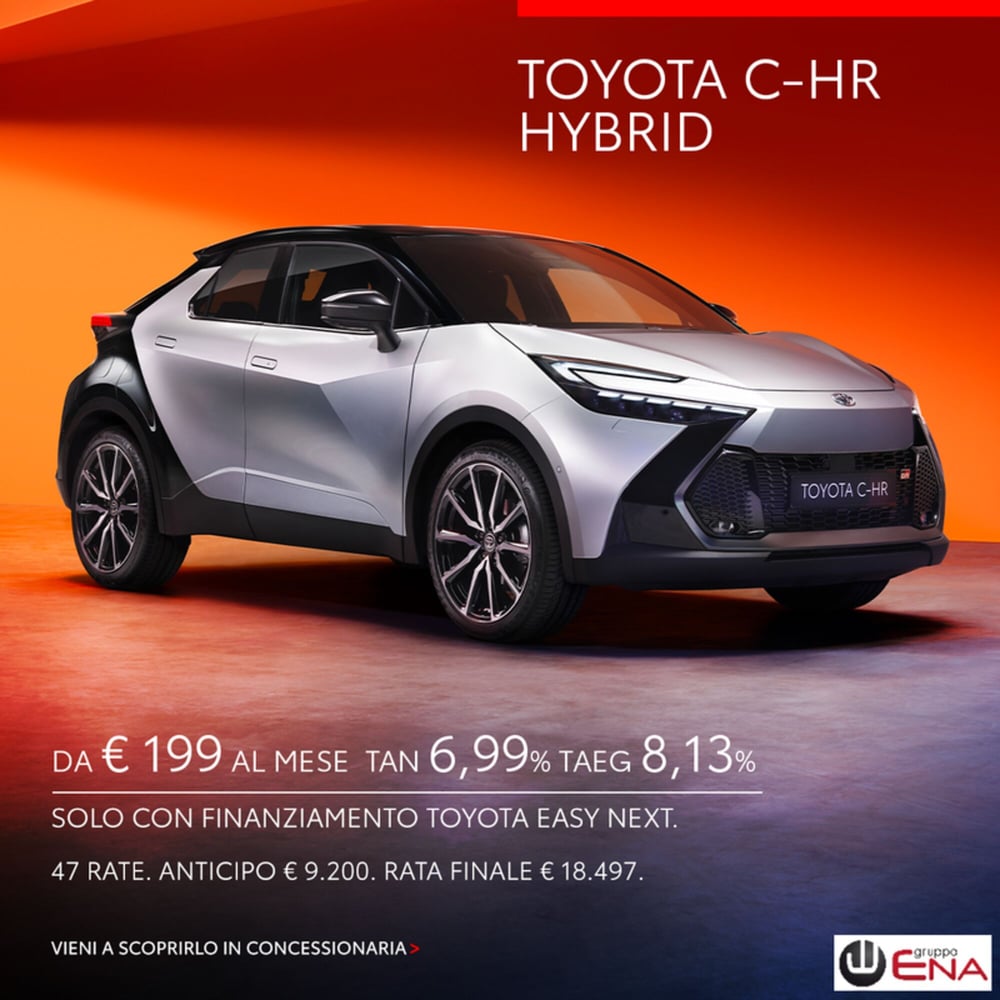 Toyota Toyota C-HR nuova a Cagliari