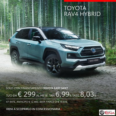 Toyota Rav4 HV (218CV) E-CVT 2WD Active  nuova a Cagliari