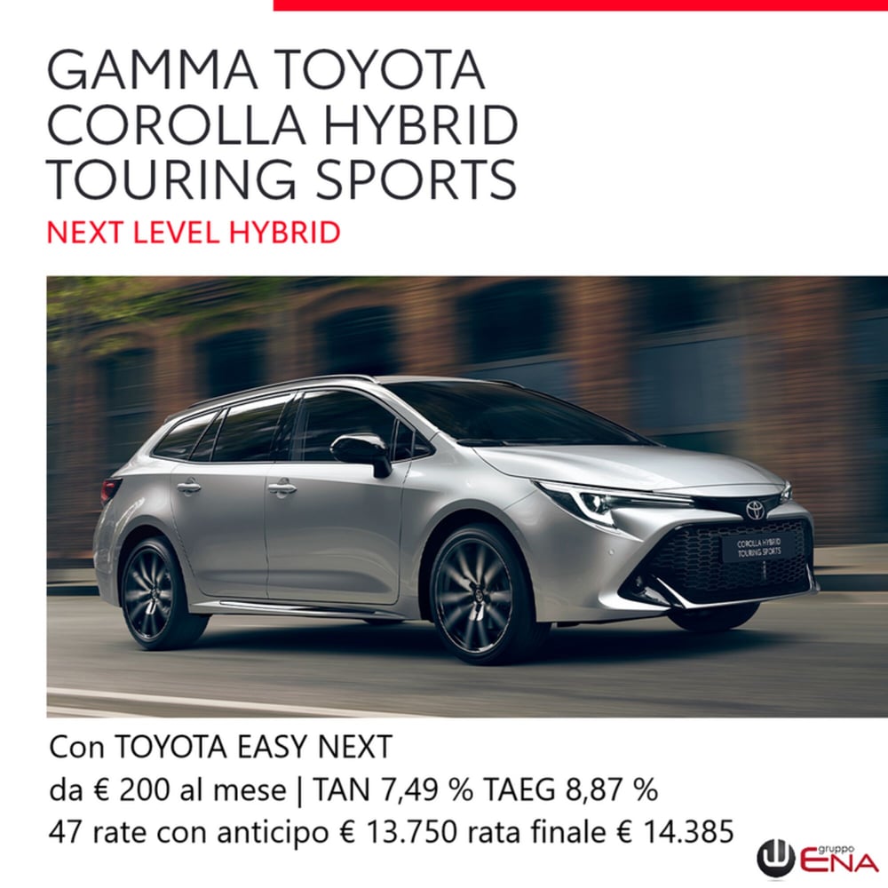 Toyota Corolla Touring Sports nuova a Cagliari