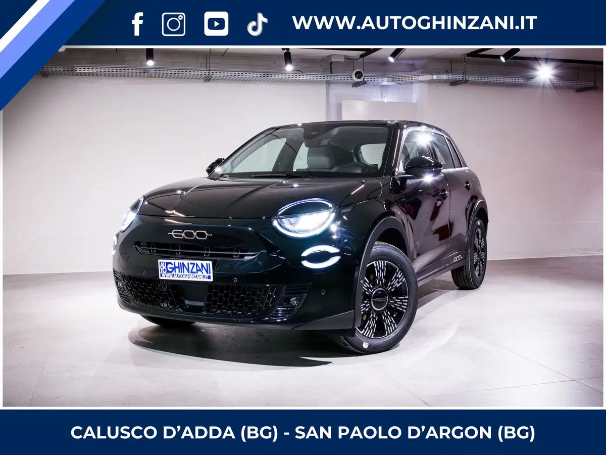 Fiat 600 nuova a Bergamo