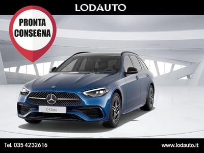 Mercedes-Benz Classe C Station Wagon SW 220 d mhev AMG Line Advanced Plus 4matic auto nuova a Verdellino