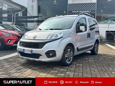 Fiat QUBO 1.3 MJT 80 CV Trekking  del 2019 usata a Vigevano