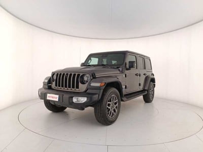 Jeep Wrangler Unlimited 2.0 PHEV ATX 4xe Sahara  del 2023 usata a Montebelluna