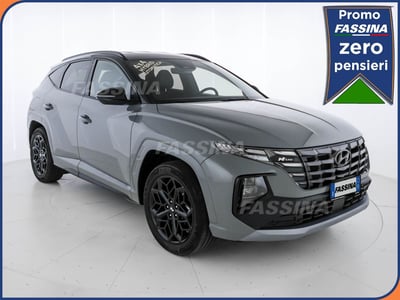 Hyundai Tucson 1.6 CRDi 136CV 48V 4WD DCT N Line del 2023 usata a Milano