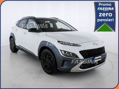 Hyundai Kona HEV 1.6 DCT XLine del 2022 usata a Milano