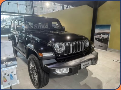 Jeep Wrangler Unlimited 2.0 atx phev Sahara 4xe auto nuova a Milano