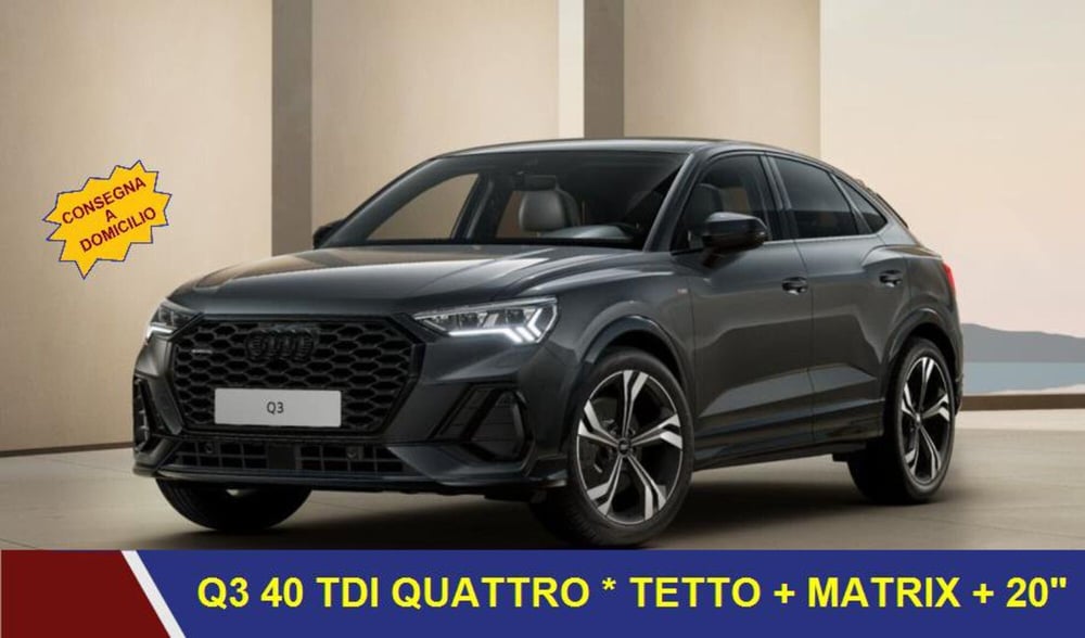 Audi Q3 Sportback nuova a Cuneo