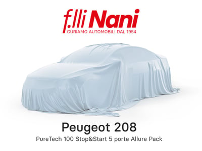 Peugeot 208 PureTech 100 Stop&amp;Start EAT8 5 porte Allure Navi Pack del 2021 usata a Massa