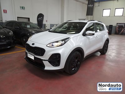 Kia Sportage 1.6 CRDI 136 DCT7 2WD Mild Hybrid Black Edition del 2021 usata a Montebelluna