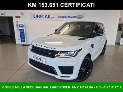 Land Rover Range Rover Sport 3.0D l6 249 CV HSE Dynamic Stealth del 2020 usata a Alba