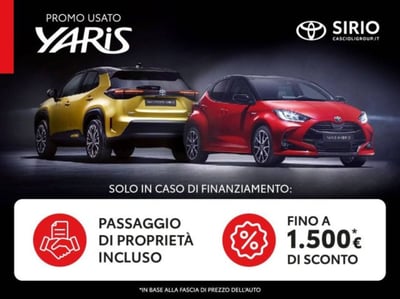 Toyota Yaris 1.0 5 porte Trend del 2022 usata a San Benedetto del Tronto