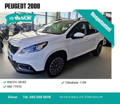 Peugeot 2008 PureTech 130 S&amp;S GT del 2017 usata a Sona