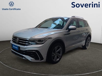 Volkswagen Tiguan 2.0 TDI 150 CV SCR DSG 4MOTION R-Line del 2021 usata a Bologna