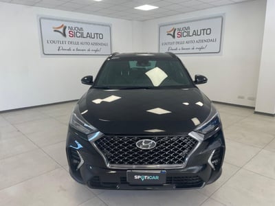 Hyundai Tucson 1.6 crdi 48V NLine 2wd dct del 2020 usata a Carini