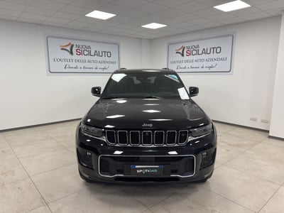 Jeep Grand Cherokee 2.0 PHEV ATX 4xe Overland del 2023 usata a Carini