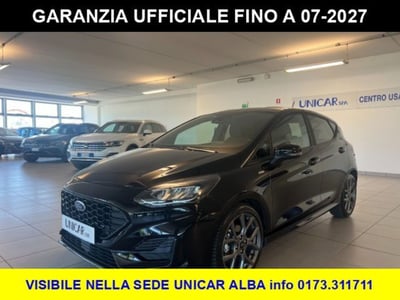 Ford Fiesta 1.0 Ecoboost Hybrid 125 CV 5 porte ST-Line X del 2022 usata a Alba