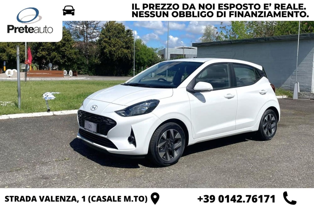 Hyundai i10 nuova a Vercelli