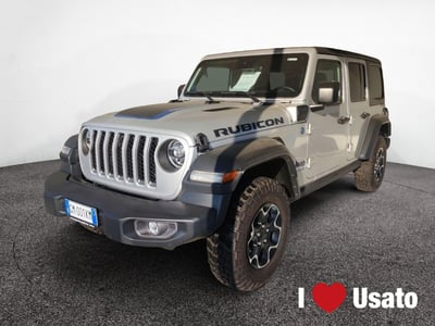 Jeep Wrangler Unlimited 2.0 PHEV ATX 4xe Rubicon nuova a Latina