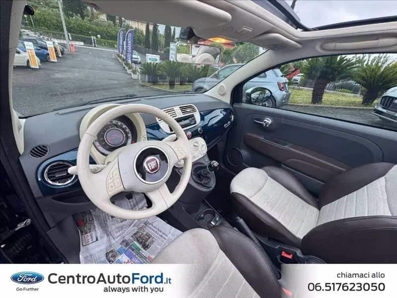 Fiat 500C Cabrio usata a Roma (12)