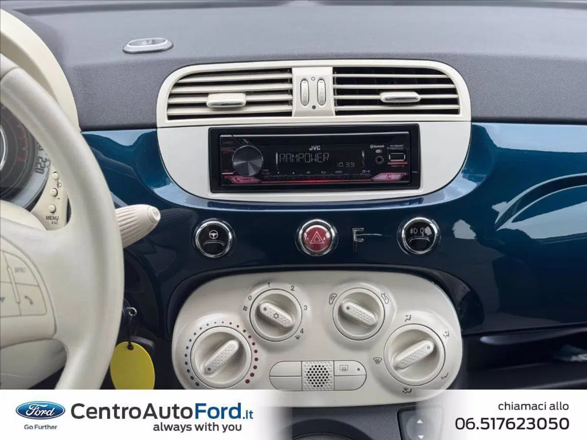 Fiat 500C Cabrio usata a Roma (15)
