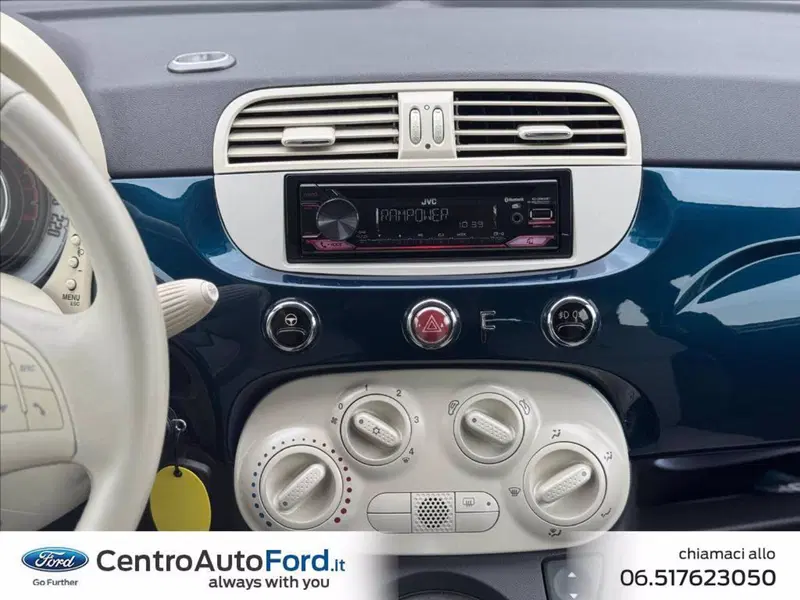 Fiat 500C Cabrio usata a Roma (15)