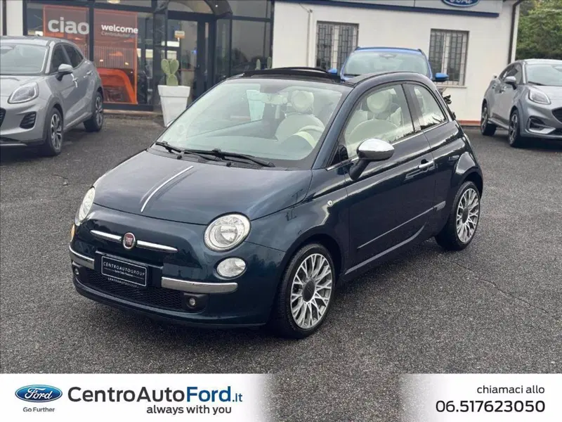 Fiat 500C Cabrio usata a Roma (2)