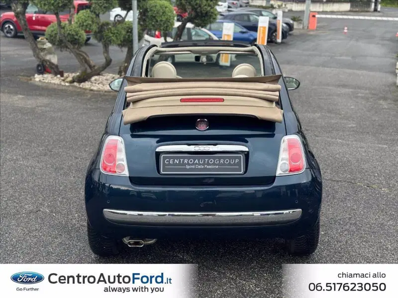 Fiat 500C Cabrio usata a Roma (4)