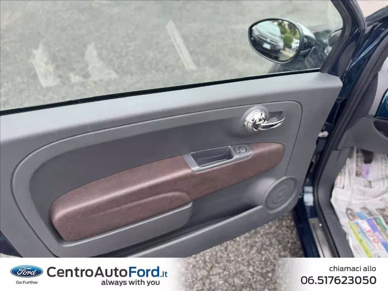 Fiat 500C Cabrio usata a Roma (9)