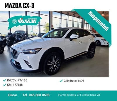 Mazda CX-3 1.5L Skyactiv-D AWD Exceed del 2018 usata a Sona