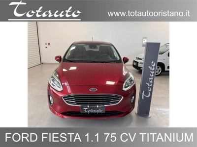 Ford Fiesta 1.1 75 CV 5 porte Titanium del 2021 usata a Ghilarza